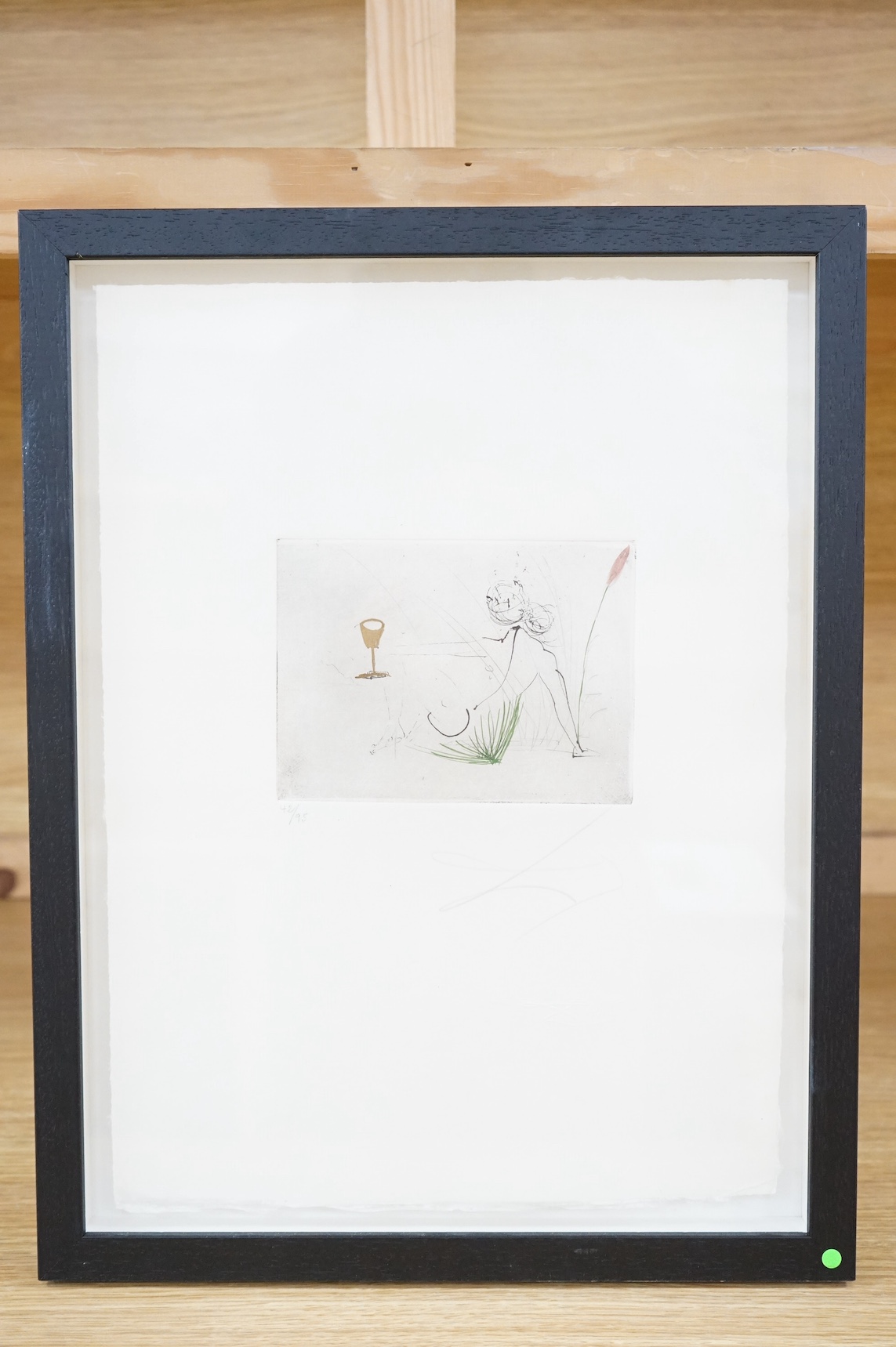 Salvador Dali (Spanish, 1994-1989), etching, 'Petit nous, from Les amours de Cassandre', signed in pencil, limited edition 42/95, 38 x 28cm. Condition - good